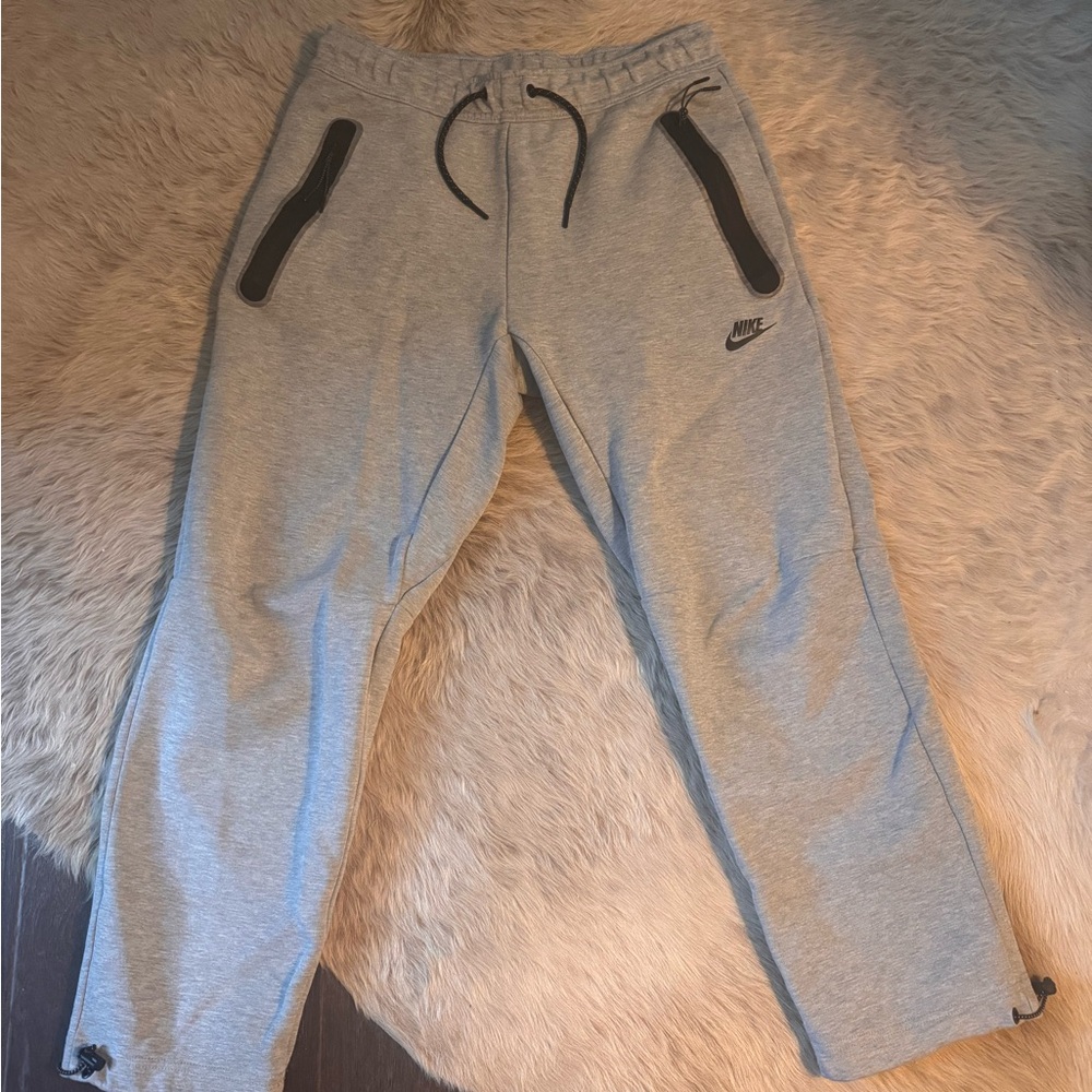 Nike Gray Joggers with Black Accents